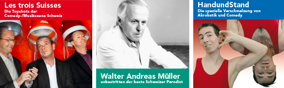 Les Trois Suisses, Walter Andreas Müller und HandundStand