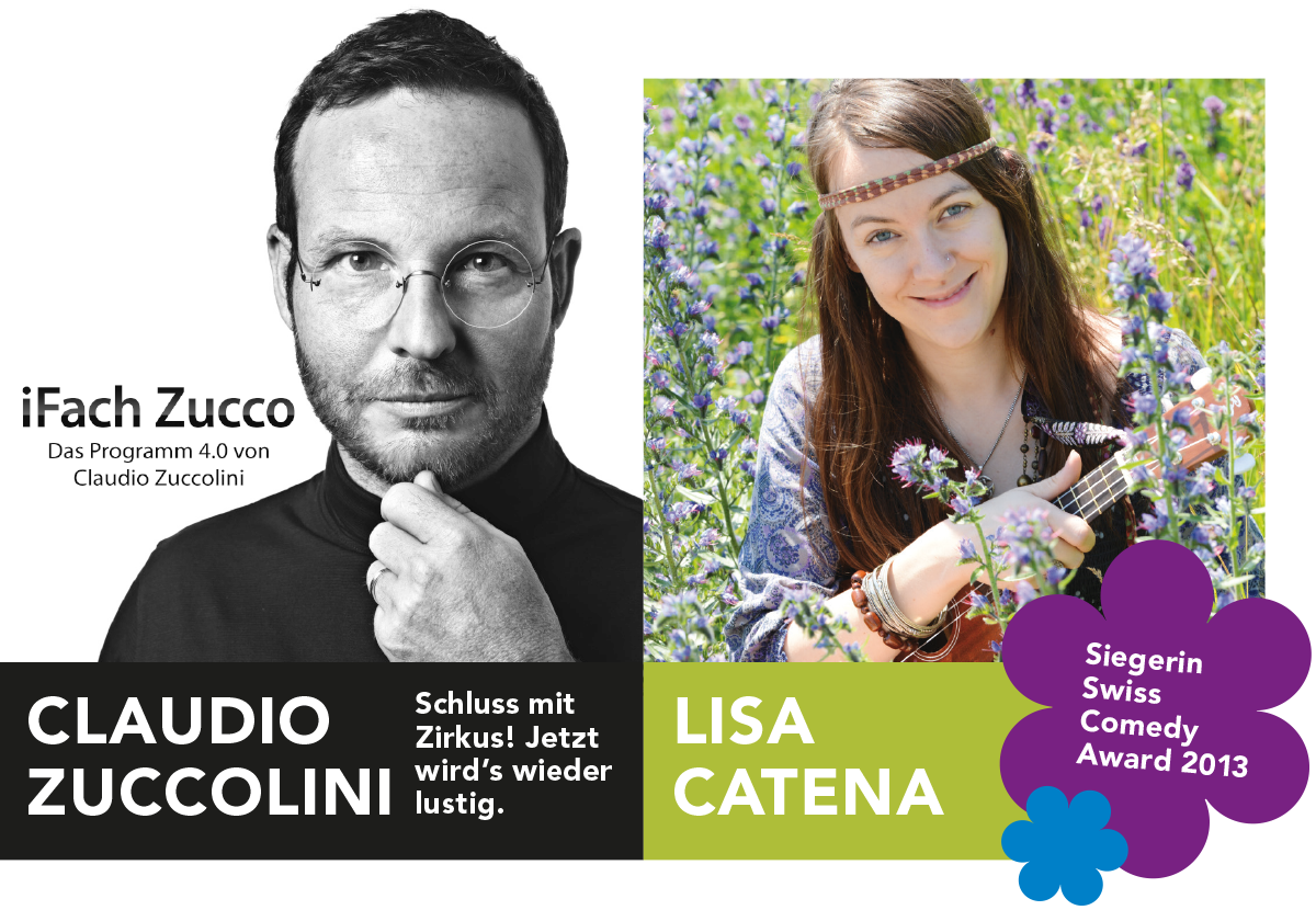 SLF Comedy Reichenbach: Claudio Zuccolini und Lisa Catena