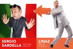 SLF Comedy, Reichenbach: Sergio Sardella und Linaz
