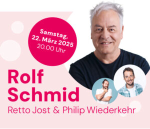 SLF Comedy: Rolf Schmid, Retto Jost und Philip Wiederkehr